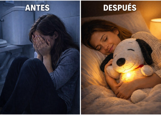 Muñeco perrito de peluche - que respira snoonary